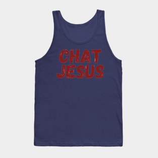 Chat Jesus By Abby Anime(c) Tank Top